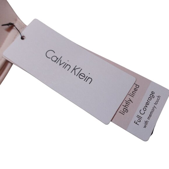 NWT Calvin Klein Perfectly Fit Modern T-Shirt Bra Sz 34DD Fresh Taupe Padded - Picture 6 of 8